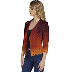 Women s Casual 3/4 Sleeve Spring Jacket 