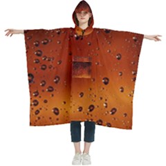 Women s Hooded Rain Ponchos 