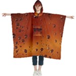 Water Drops, Lui, Amazing Women s Hooded Rain Ponchos