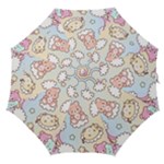 Usheen Carebears, Bears, Cat, Colorful, Cute, Pastel, Pattern Straight Umbrellas