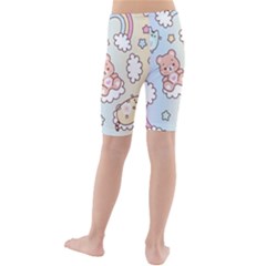 Kids  Mid Length Swim Shorts 