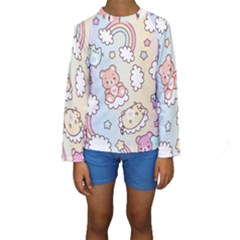 Kids  Long Sleeve Swimwear 