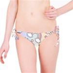 Usheen Carebears, Bears, Cat, Colorful, Cute, Pastel, Pattern Bikini Bottoms