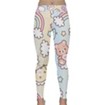 Usheen Carebears, Bears, Cat, Colorful, Cute, Pastel, Pattern Classic Yoga Leggings