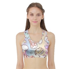 Sports Bra with Border 