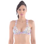 Usheen Carebears, Bears, Cat, Colorful, Cute, Pastel, Pattern Plunge Bikini Top