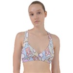 Usheen Carebears, Bears, Cat, Colorful, Cute, Pastel, Pattern Sweetheart Sports Bra