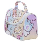 Usheen Carebears, Bears, Cat, Colorful, Cute, Pastel, Pattern Satchel Handbag