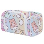 Usheen Carebears, Bears, Cat, Colorful, Cute, Pastel, Pattern Toiletries Pouch