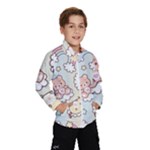 Usheen Carebears, Bears, Cat, Colorful, Cute, Pastel, Pattern Kids  Windbreaker