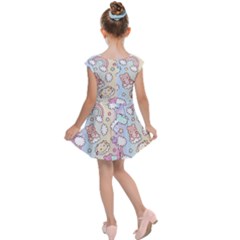 Kids  Cap Sleeve Dress 