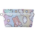 Usheen Carebears, Bears, Cat, Colorful, Cute, Pastel, Pattern Handbag Organizer