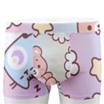 Usheen Carebears, Bears, Cat, Colorful, Cute, Pastel, Pattern Men s Boxer Briefs