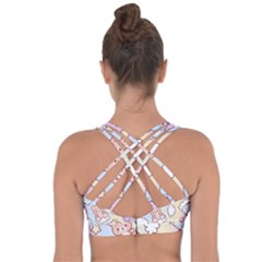 Cross String Back Sports Bra 