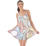 Usheen Carebears, Bears, Cat, Colorful, Cute, Pastel, Pattern Love the Sun Cover Up