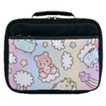 Usheen Carebears, Bears, Cat, Colorful, Cute, Pastel, Pattern Lunch Bag