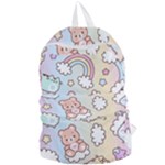 Usheen Carebears, Bears, Cat, Colorful, Cute, Pastel, Pattern Foldable Lightweight Backpack