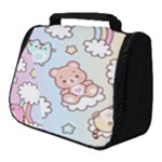 Usheen Carebears, Bears, Cat, Colorful, Cute, Pastel, Pattern Full Print Travel Pouch (Small)