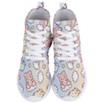 Usheen Carebears, Bears, Cat, Colorful, Cute, Pastel, Pattern Women s Lightweight High Top Sneakers