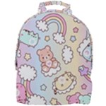 Usheen Carebears, Bears, Cat, Colorful, Cute, Pastel, Pattern Mini Full Print Backpack