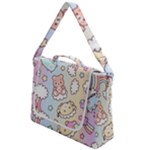 Usheen Carebears, Bears, Cat, Colorful, Cute, Pastel, Pattern Box Up Messenger Bag