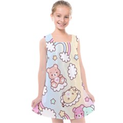 Kids  Cross Back Dress 