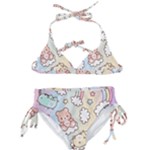 Usheen Carebears, Bears, Cat, Colorful, Cute, Pastel, Pattern Kids  Classic Bikini Set