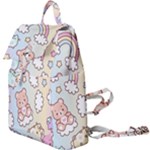 Usheen Carebears, Bears, Cat, Colorful, Cute, Pastel, Pattern Buckle Everyday Backpack