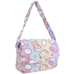 Usheen Carebears, Bears, Cat, Colorful, Cute, Pastel, Pattern Courier Bag