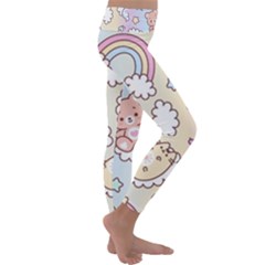 Kids  Lightweight Velour Classic Yoga Leggings 