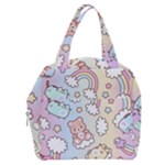 Usheen Carebears, Bears, Cat, Colorful, Cute, Pastel, Pattern Boxy Hand Bag