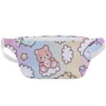 Usheen Carebears, Bears, Cat, Colorful, Cute, Pastel, Pattern Waist Bag 