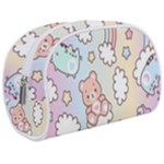 Usheen Carebears, Bears, Cat, Colorful, Cute, Pastel, Pattern Make Up Case (Medium)