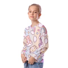 Kids  Long Sleeve T-Shirt with Frill  