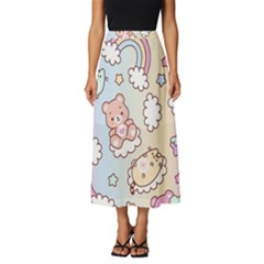 Classic Midi Chiffon Skirt 