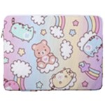 Usheen Carebears, Bears, Cat, Colorful, Cute, Pastel, Pattern 17  Vertical Laptop Sleeve Case With Pocket