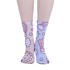 Smooth Crew Length Tube Socks 