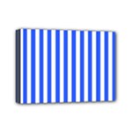 Blue Stripes, Sticker, Stickers Mini Canvas 7  x 5  (Stretched)