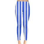 Blue Stripes, Sticker, Stickers Everyday Leggings 