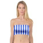 Blue Stripes, Sticker, Stickers Bandeau Top