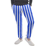 Blue Stripes, Sticker, Stickers Men s Jogger Sweatpants