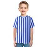 Blue Stripes, Sticker, Stickers Kids  Sport Mesh T-Shirt