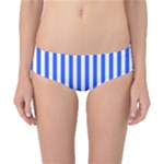 Blue Stripes, Sticker, Stickers Classic Bikini Bottoms