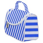 Blue Stripes, Sticker, Stickers Satchel Handbag