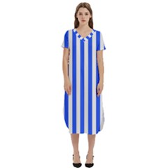 T-Shirt Midi Dress With Pockets 