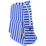 Blue Stripes, Sticker, Stickers Travelers  Backpack