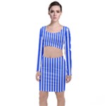 Blue Stripes, Sticker, Stickers Top and Skirt Sets