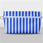 Blue Stripes, Sticker, Stickers Handbag Organizer