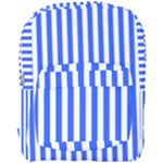 Blue Stripes, Sticker, Stickers Full Print Backpack