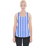 Blue Stripes, Sticker, Stickers Piece Up Tank Top